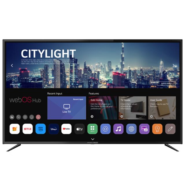 Mitchell + Brown JB-60CU1811 4K Uhd Webos Smart TV