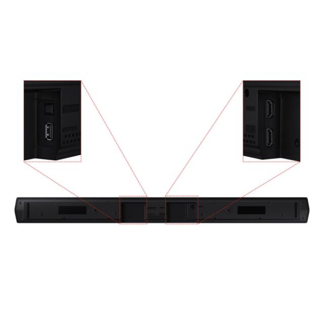 Samsung HW-B530/XU B Series Soundbar With Wireless Subwoofer 2.1